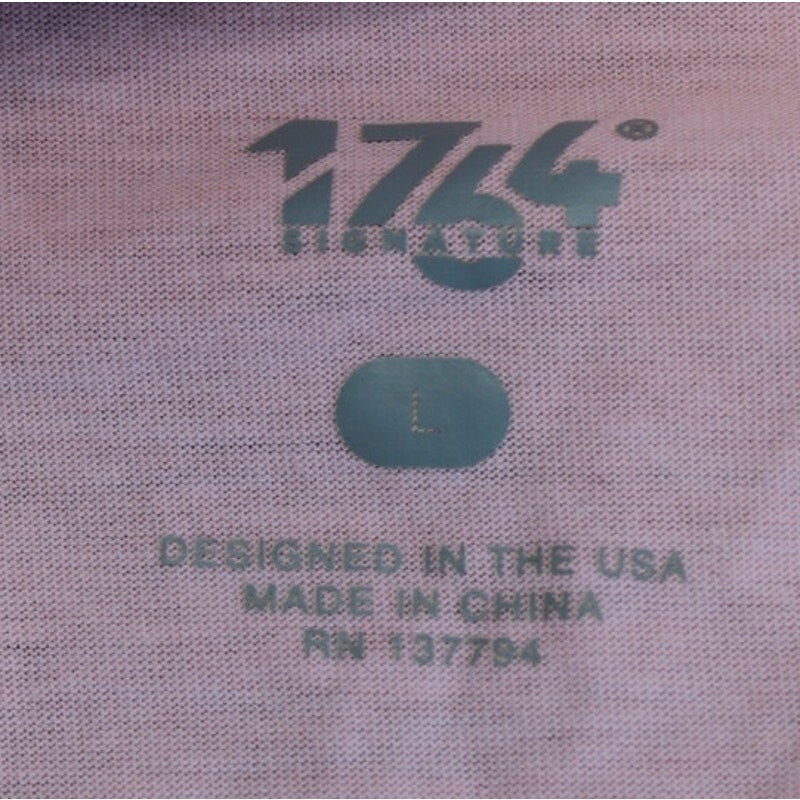Pink Polo Shirt 1764 Golf Size Large