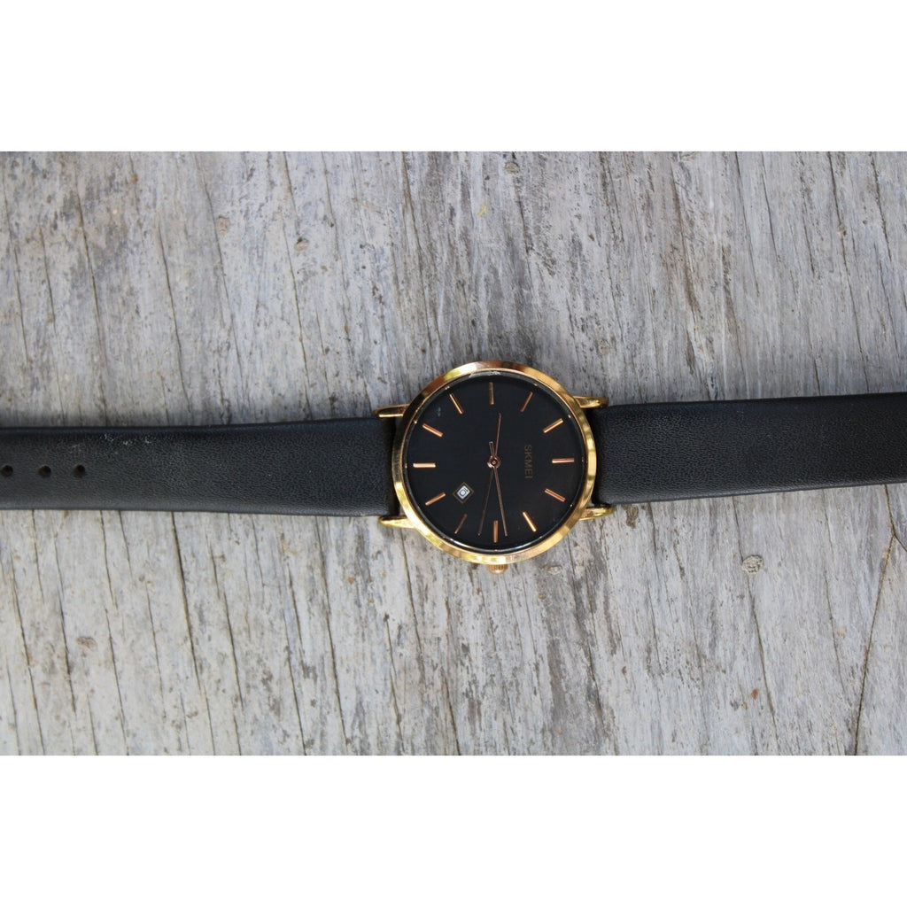 Skmei Men's Minimalist Quartz Business Watch