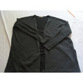 Dress up love people love clothes gray cardigan sweater size small