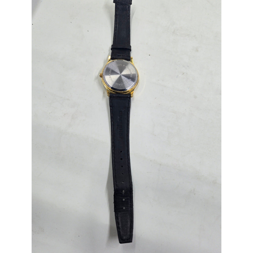 Vintage Gruen Precision Dual Time Quartz Men's Dress Watch (White Dial / Br