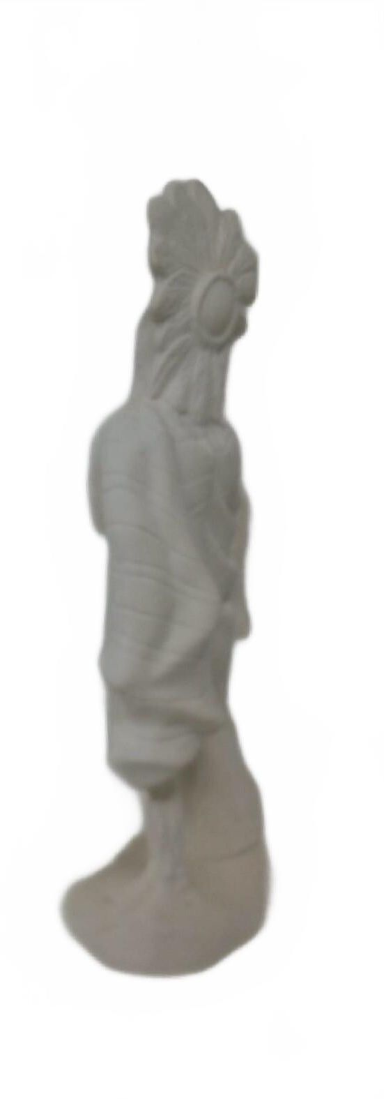 Ready 2 Paint Provincial Bisque Hiawatha's Wedding Statue Native American