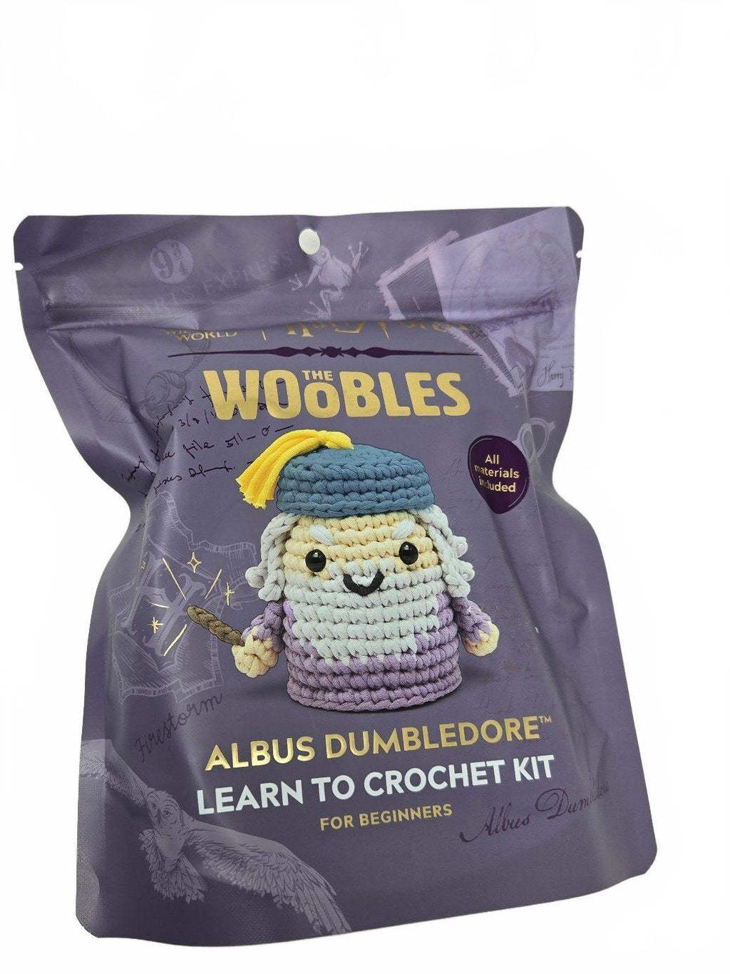 The Woobles Harry Potter Albus Dumbledore Learn to Crochet Kit