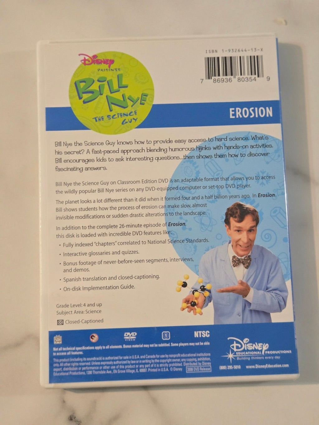 Bill Nye The Science Guy - Erosion - Classroom Edition DVD