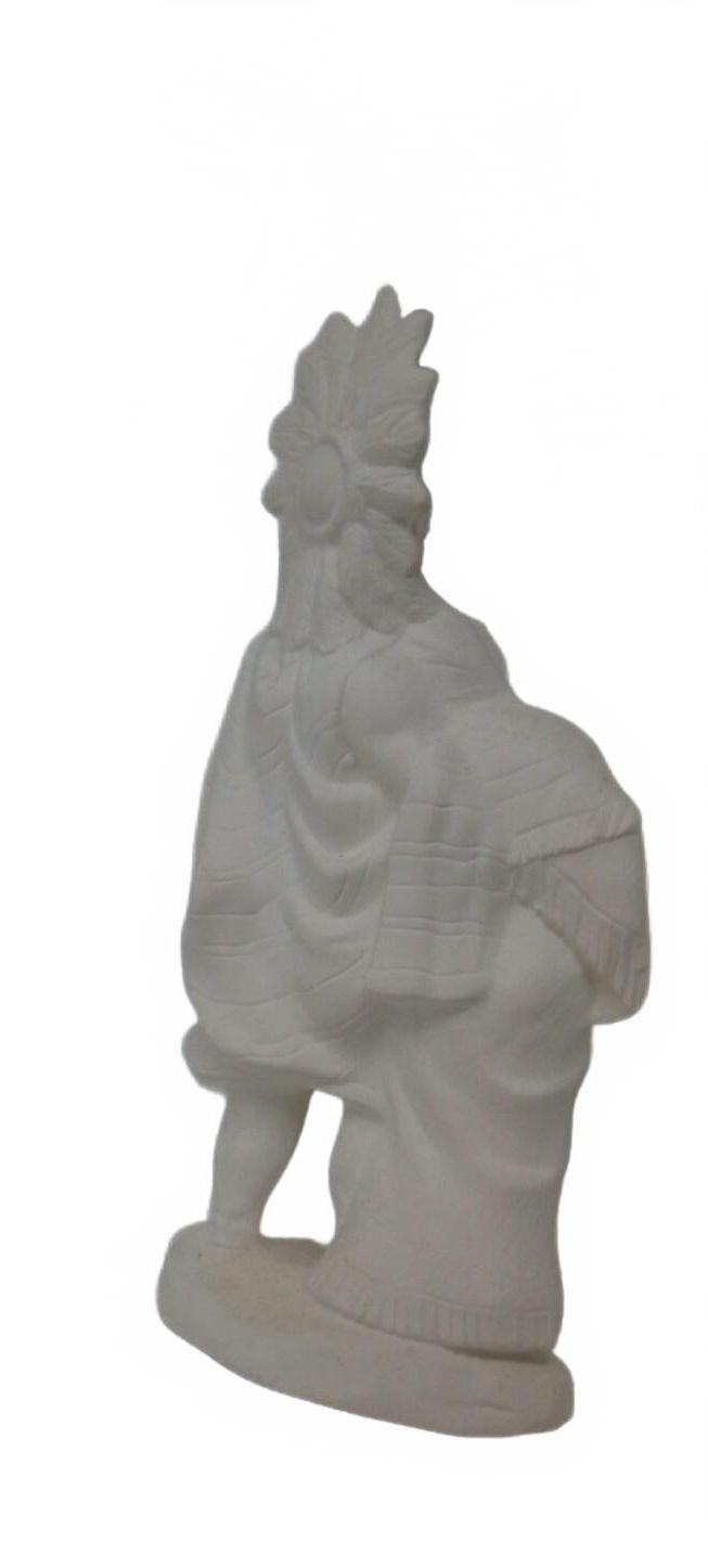 Ready 2 Paint Provincial Bisque Hiawatha's Wedding Statue Native American