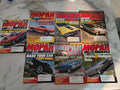 Set of 8 Mopar Muscle Magazines - Classic Car Restoration and Performance