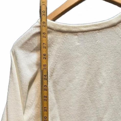 Vintage 70s 80s Pickering Active Sportswear by Kimberton Co Knit Sweater Cream L