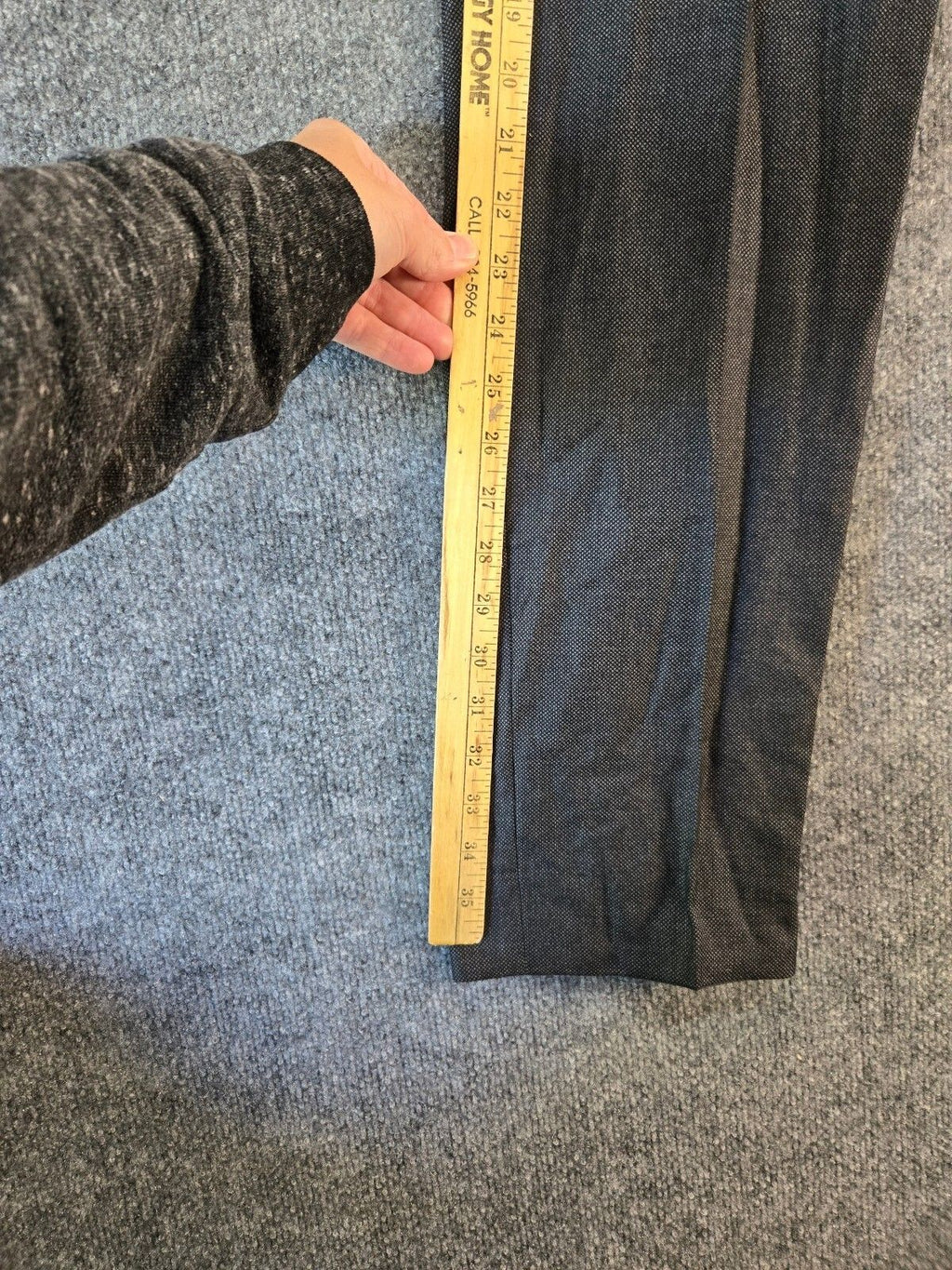 Sienna Int Men's Gray Dress Pants Size 36S