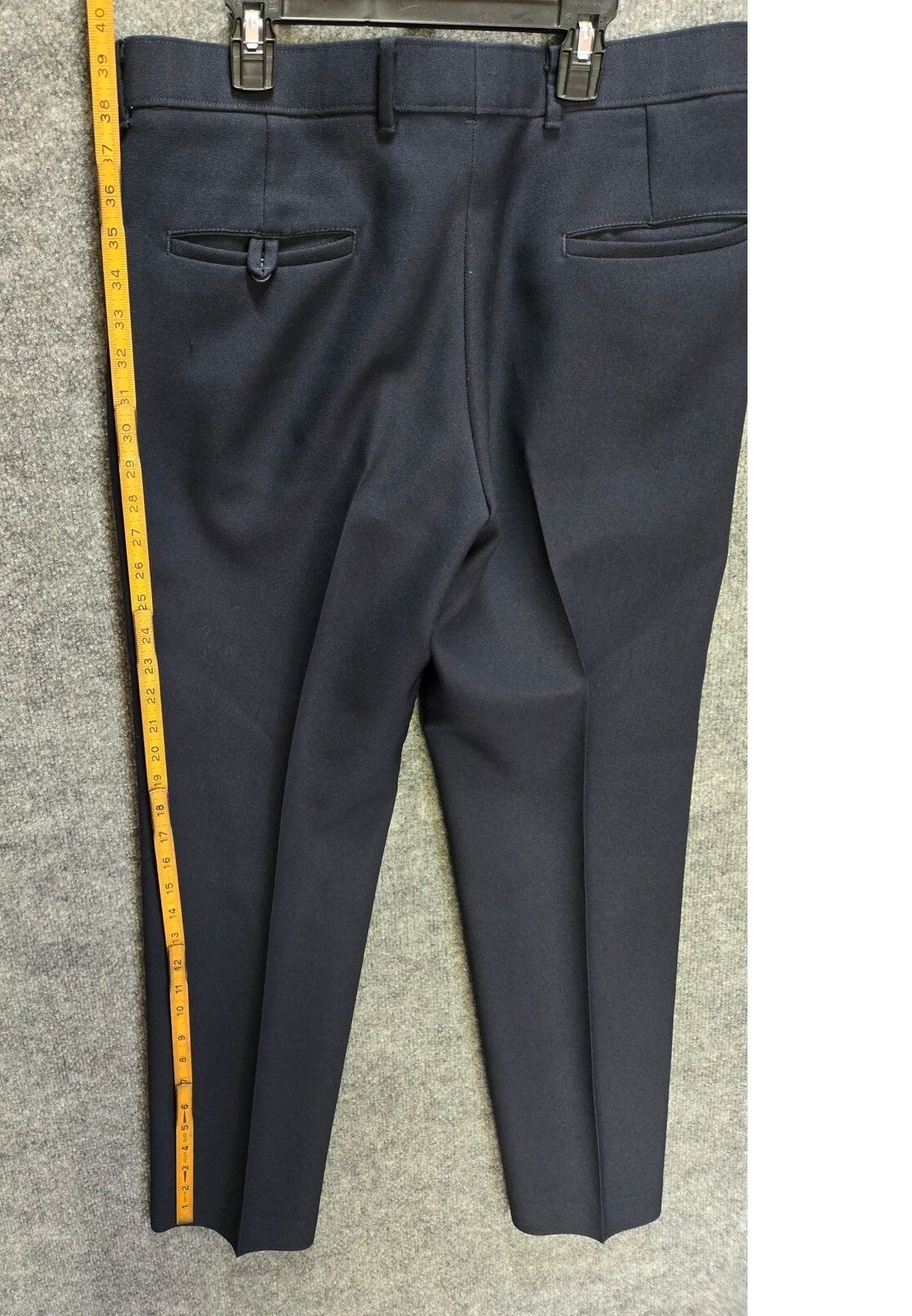Vintage 70s 80s Levi's Action Slacks Sportswear Tailored For Men Flat Front