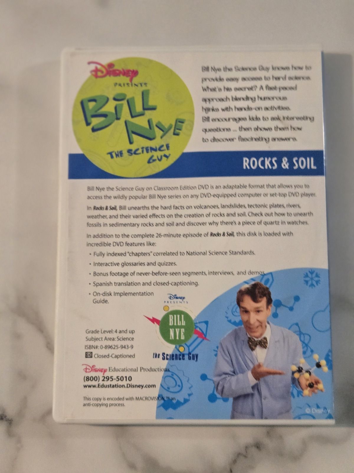 Disney Bill Nye the Science Guy Rocks & Soil