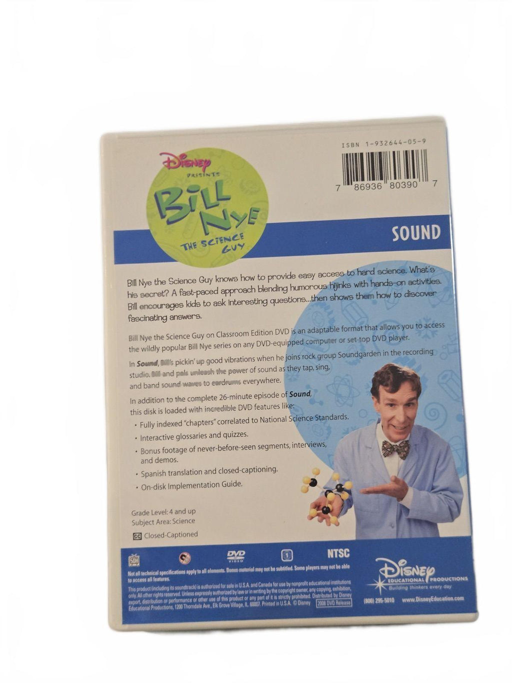 Disney Bill Nye the Science Guy DVD Rocks