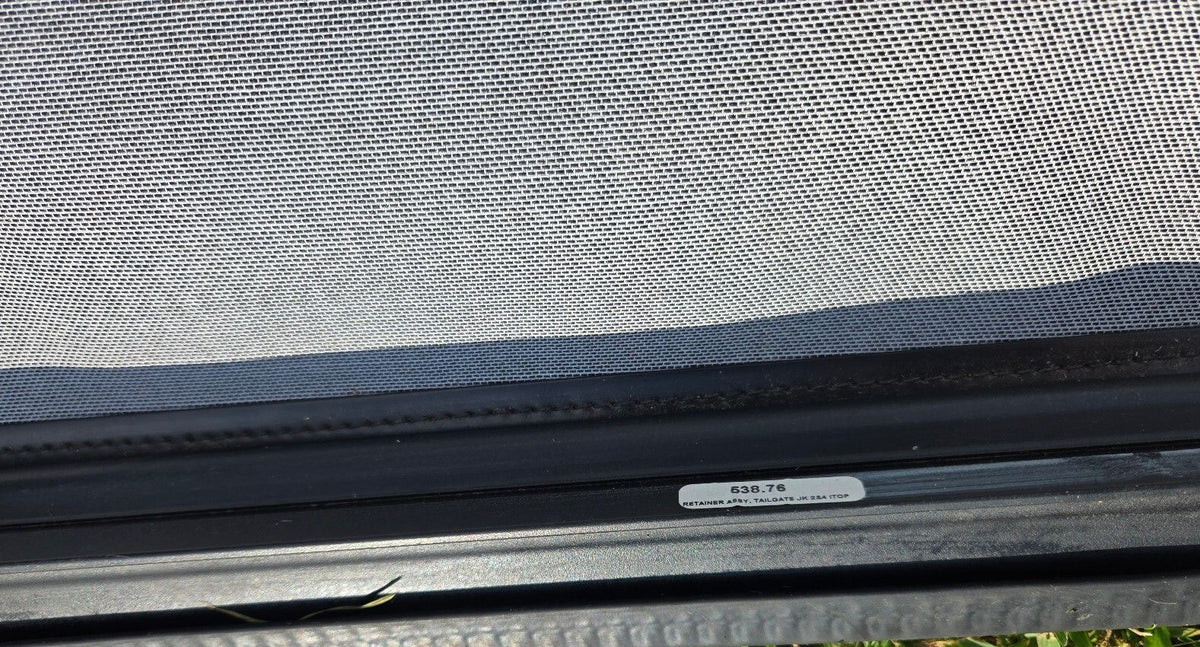 2007-2018 Jeep Jk Bestop back Twill Window Replacment