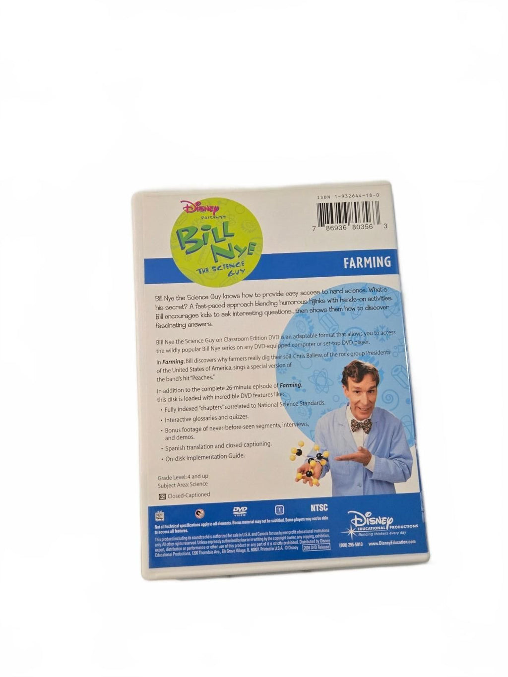 Bill Nye The Science Guy: Farming DVD