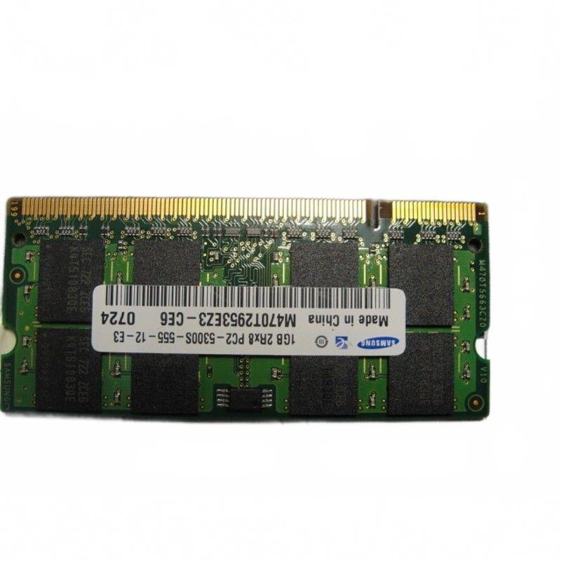 SAMSUNG 1GB 2Rx8 PC2-5300S RAM MEMORY M470T2953EZ3-CE6