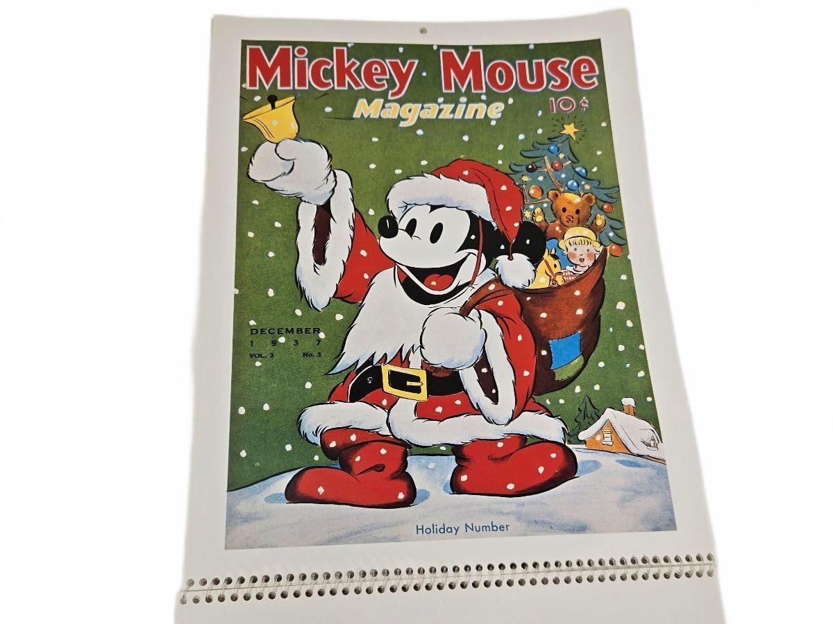 Vintage 1978 Disney The World Of Mickey Mouse Hallmark Engagement Calendar