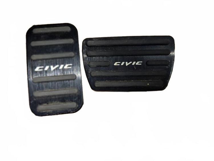 Aftermarket Honda Civic Automatic Transmission Non-Slip Pedal Covers 2-Piece
