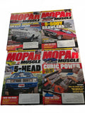 Mopar Muscle Magazine Lot of 4 Issues - Muscle Car Enthusiast