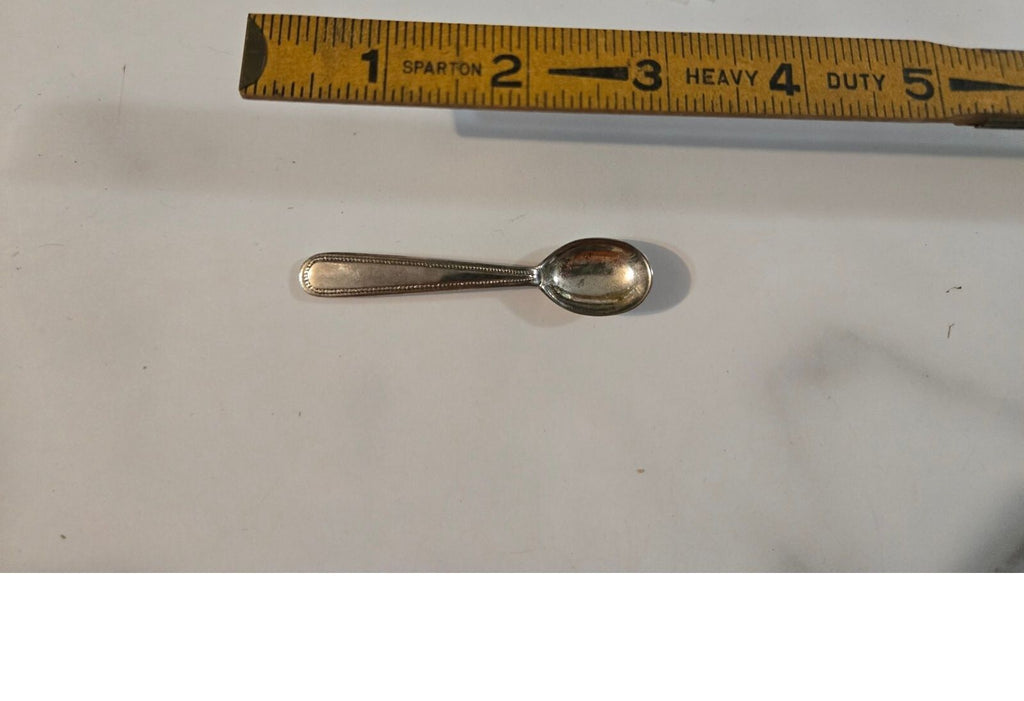 Vintage Godinger Silver Art Co. Silverplated Demitasse Spoon - Elegant Collectib